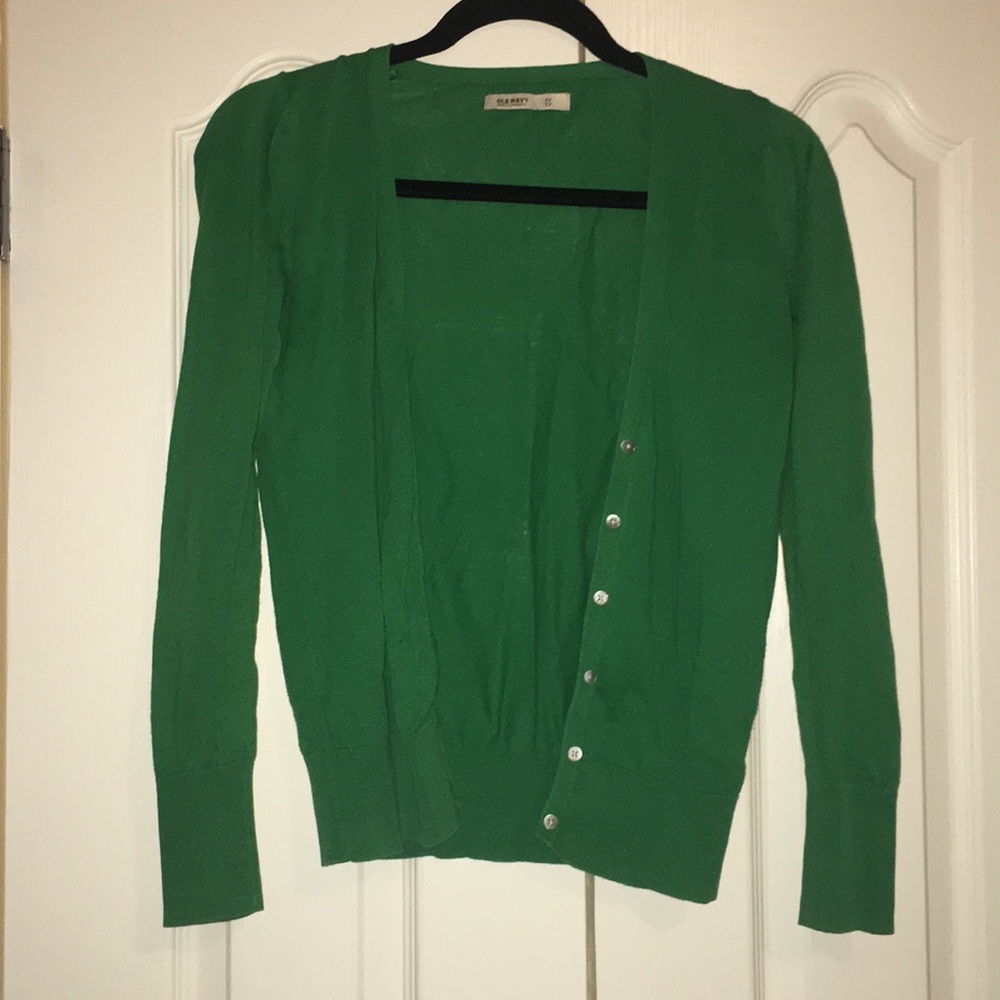 Old Navy Kelly Green sweater, size xs
